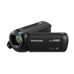Panasonic HC-V380 - Camcorder - 1080p / 50 fps - 2.51 MP - 50zoom ottico x - scheda flash - Wi-Fi